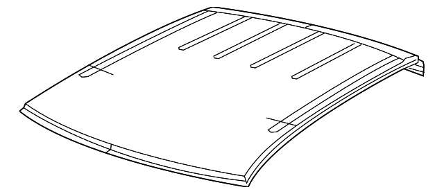 68142519AA Деталь ROOF PANEL