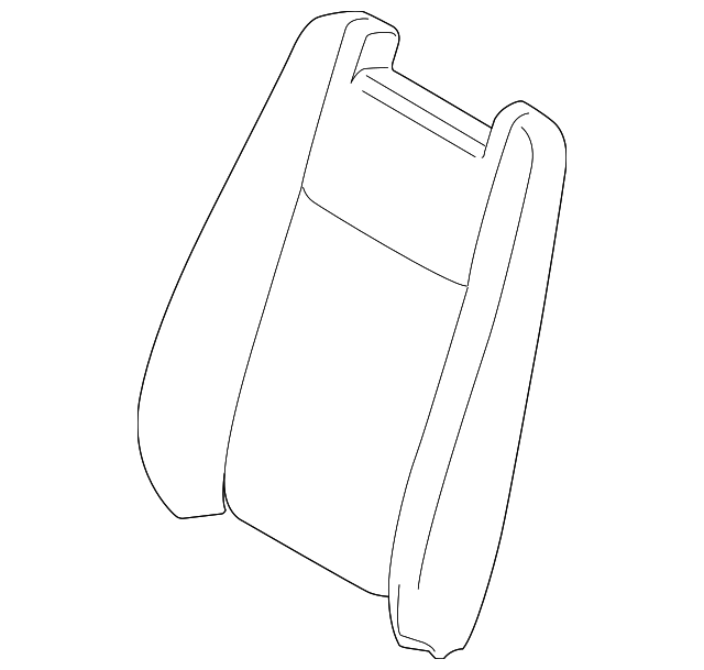 DT1Z-1766600-AA Деталь SEAT BACK COVER, LEFT