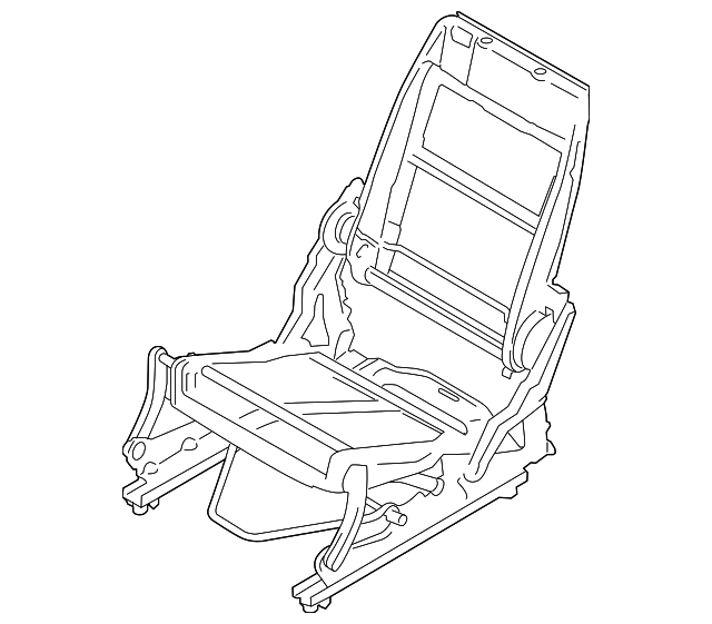 DT1Z-3860033-A Деталь SEAT FRAME, RIGHT