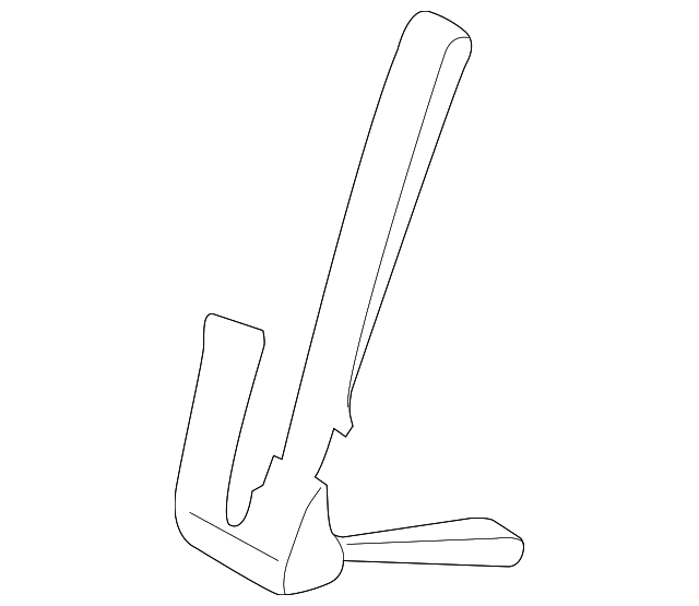 6M2Z-17600A96-A Деталь PULL STRAP, RIGHT