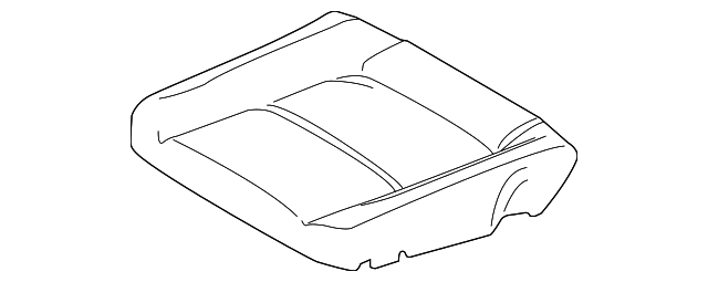 DT1Z-1763840-C Деталь SEAT CUSHION PAD, LEFT
