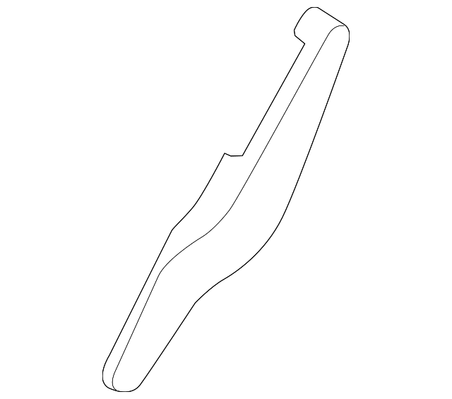 6M2Z-9963389-BA Деталь OUTER COVER, LEFT