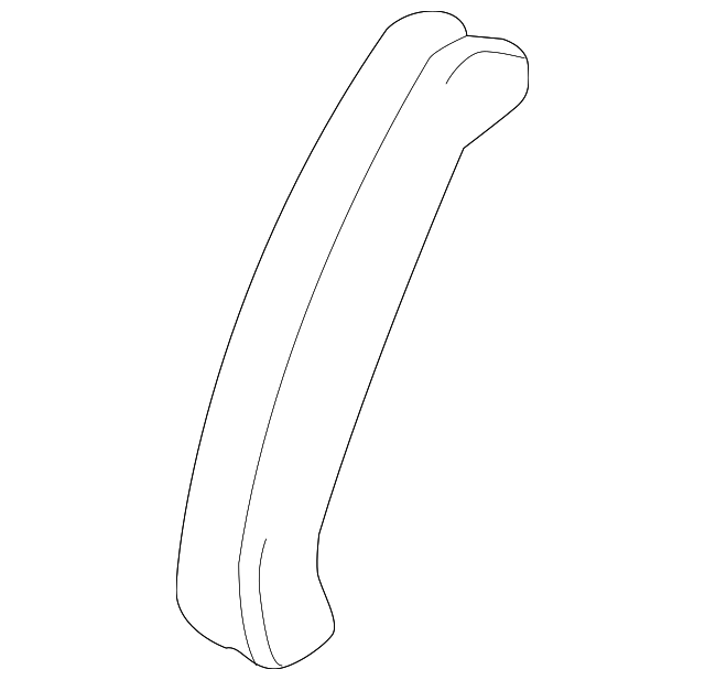 6M2Z1762426BA Деталь SEAT BACK PAD STRAP, RIGHT