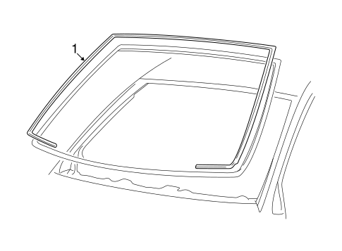 Grand Marquis REVEAL MOLDINGS