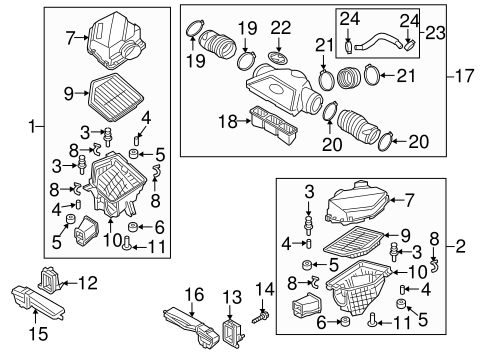 Filters for 2016 Hyundai Genesis #1