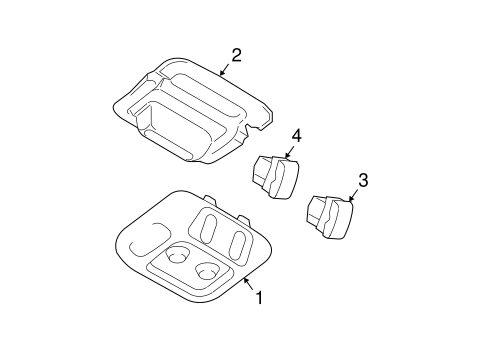 Quarter Window for 2004 Ford Expedition #1