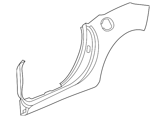 25967307 Деталь UNISIDE, LEFT