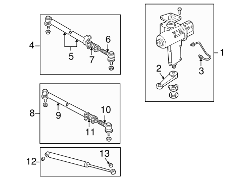Discovery STEERING GEAR & LINKAGE 2