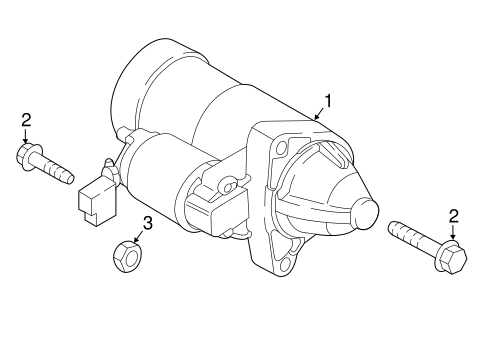 Starter for 2021 Mazda CX-9 #0