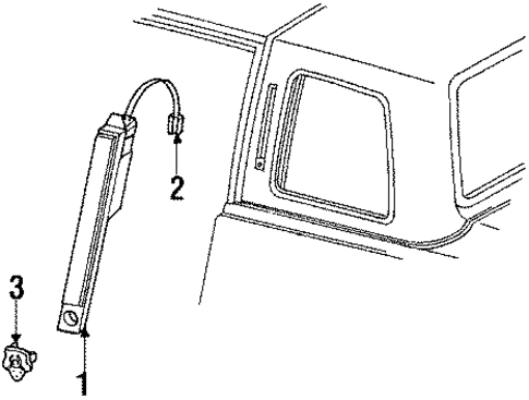 98 EXTERIOR LAMPS