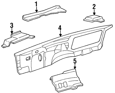 Body/Cowl for 1988 Buick LeSabre #1