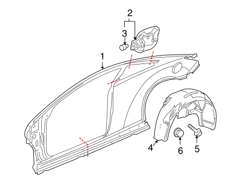 G6 QUARTER PANEL & COMPONENTS 2