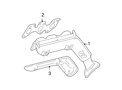 EXHAUST SYSTEM/EXHAUST MANIFOLD for 2012 Toyota Tundra #1