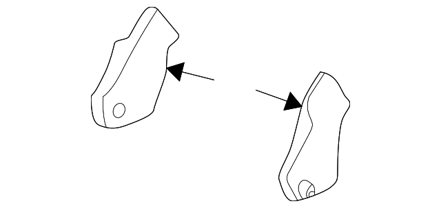88970684 Деталь HINGE COVER, LEFT