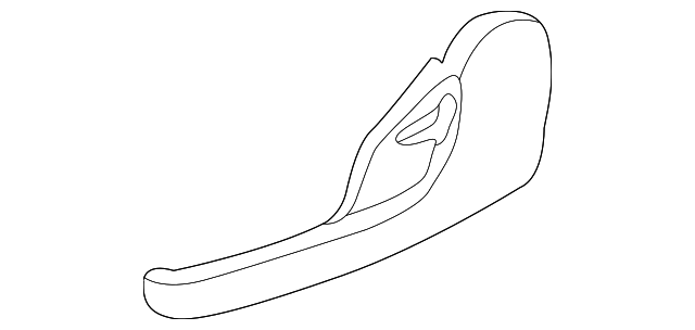 88970678 Деталь OUTER COVER, LEFT