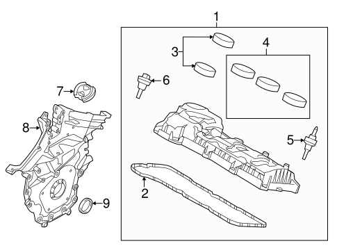 Police Interceptor Utility VALVE & TIMING COVERS