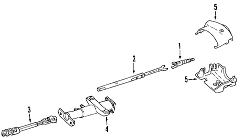 Grand Prix STEERING COLUMN