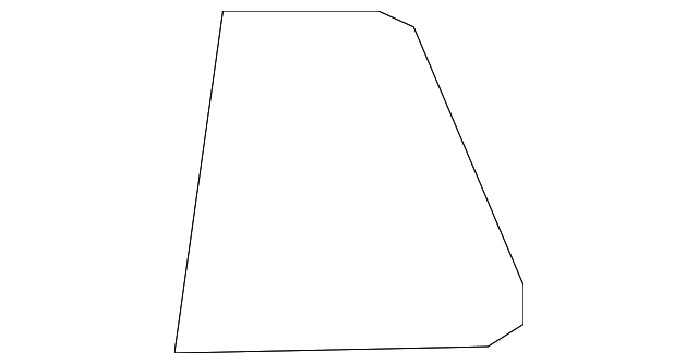 96673813 Деталь OPENING TRIM, LEFT