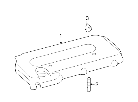 ENGINE/ENGINE APPEARANCE COVER for 2013 Scion xB #1