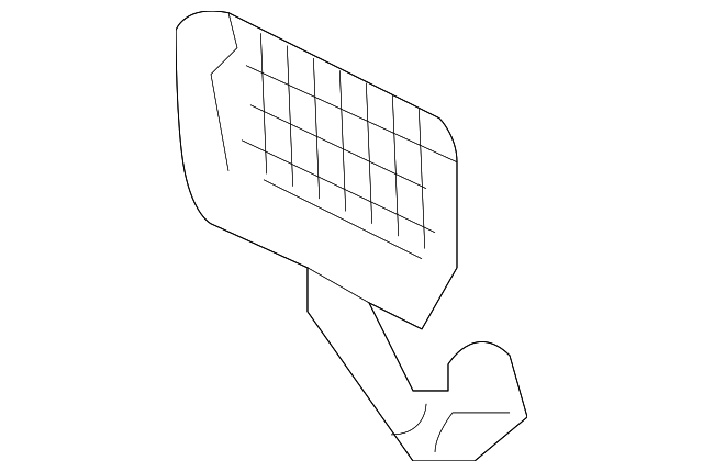 30882288 Деталь COVER PLATE, LEFT