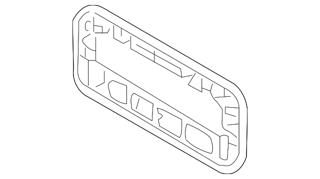 30822314 Деталь LICENSE BRACKET