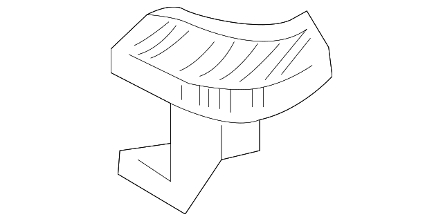 30817199 Деталь REINFORCEMENT SUPPORT, LEFT