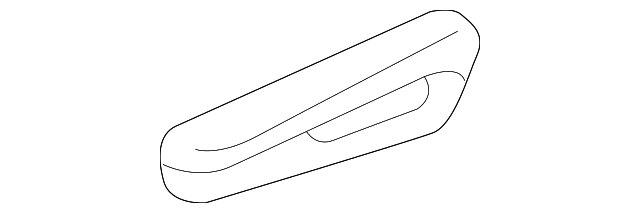 22672817 Деталь RECLINE HANDLE, LEFT