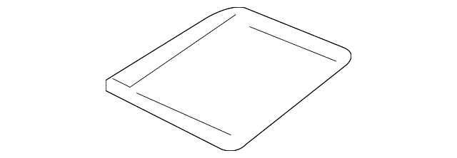 5F9Z-74551A02-AAA Деталь CENTER COVER, RIGHT