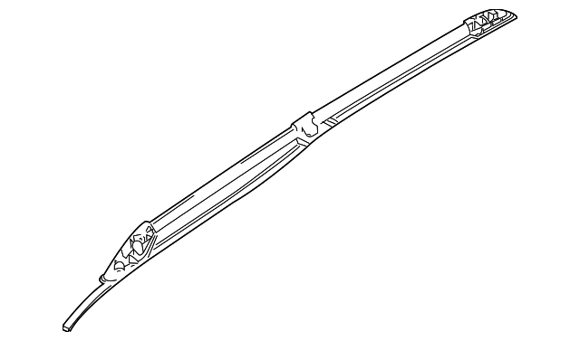 7F9Z-7455115-AA Деталь ROOF RAIL, LEFT