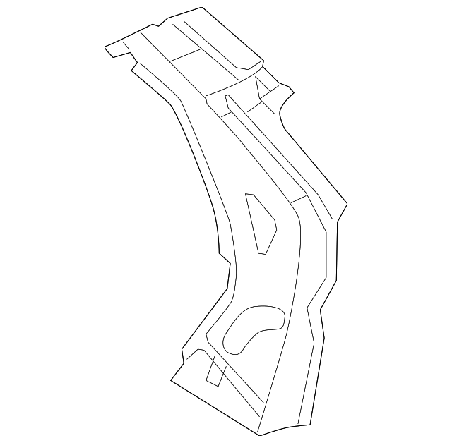 12770508 Деталь PILLAR REINF, RIGHT