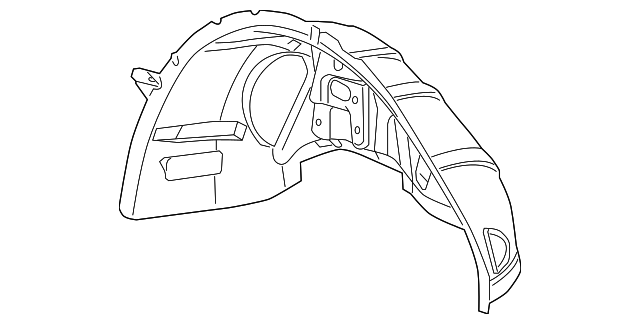 12797835 Деталь WHEELHOUSE, RIGHT