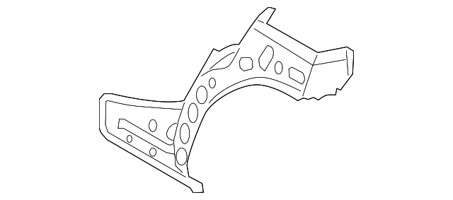 12797561 Деталь PILLAR REINF, RIGHT