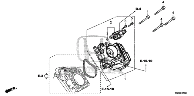 Throttle Body (1.8L) for 2012 Honda CIVIC COUPE #0