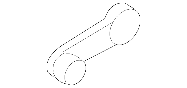 8S4Z-5423342-AA Деталь WINDOW HANDLE, LEFT