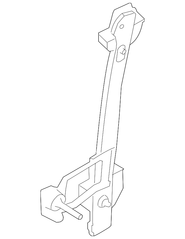 8S4Z-5427000-AA Деталь WINDOW REGULATOR, RIGHT