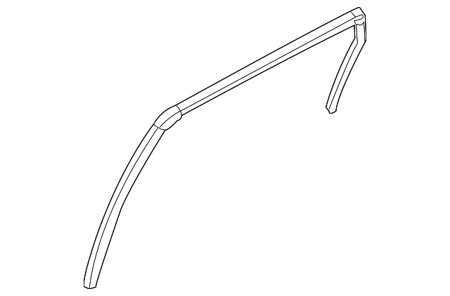8S4Z-5421596-B Деталь RUN CHANNEL, RIGHT
