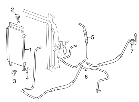 Impala Limited TRANS OIL COOLER