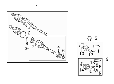 Vibe DRIVE AXLES