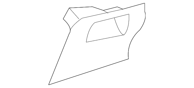 19204959 Деталь COMPARTMENT DOOR