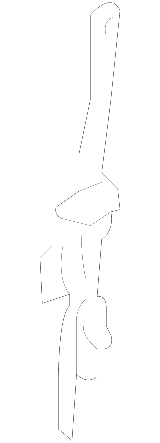 19184841 Деталь CENTER SUPPORT, RIGHT