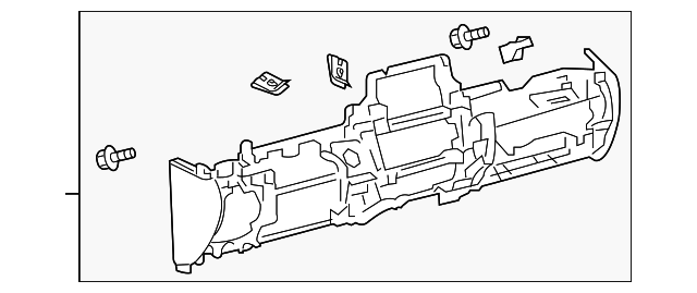 19184040 Деталь LOWER PANEL