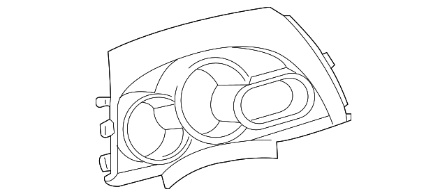 19184852 Деталь CLUSTER BEZEL
