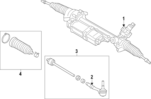 Steering Gear & Linkage for 2020 BMW 750i xDrive #1