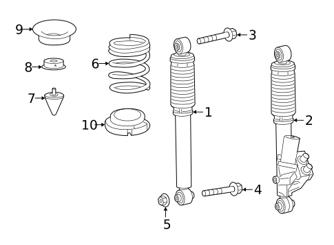 Shocks & Components for 2020 Mercedes-Benz G 550 #0