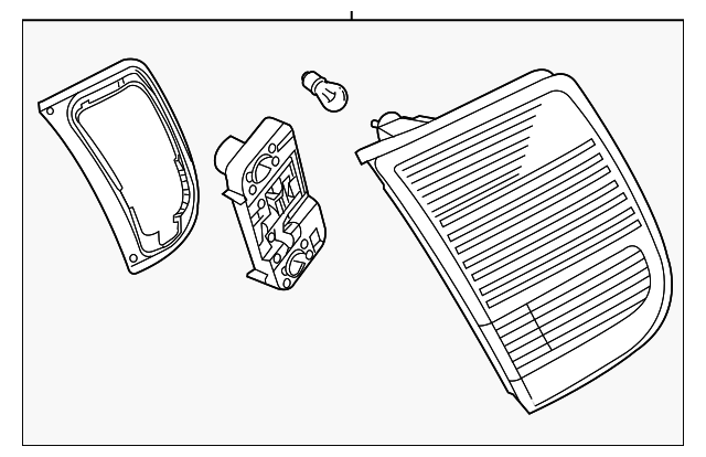 12777311 Деталь TAIL LAMP ASSY, LEFT