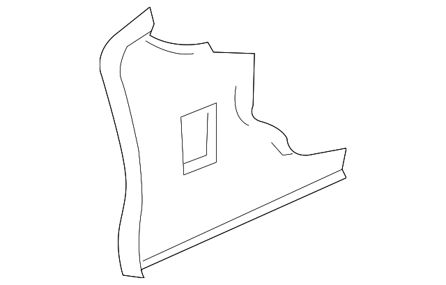 30872995 Деталь SILL PANEL, RIGHT