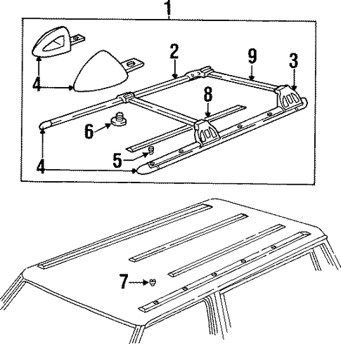Cherokee LUGGAGE CARRIER