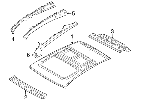 Panamera ROOF & COMPONENTS