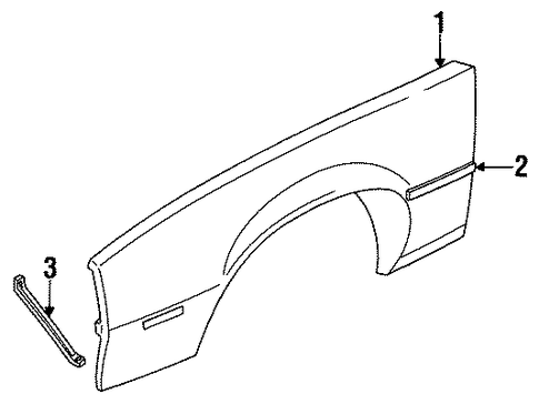 Camaro FENDER & COMPONENTS