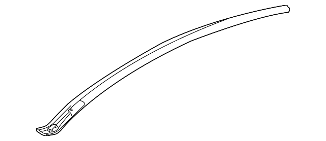 997-555-195-01-T12 Деталь RAIL TRIM, LEFT